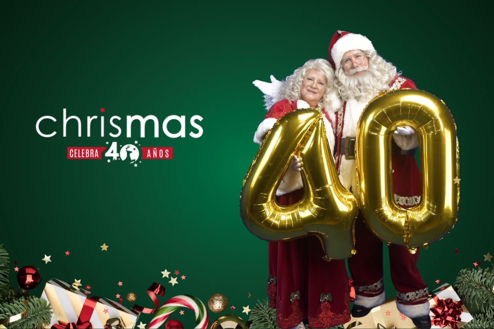 40 años Chrismas - Experiencias navideñas con Santa Claus y los Reyes Magos