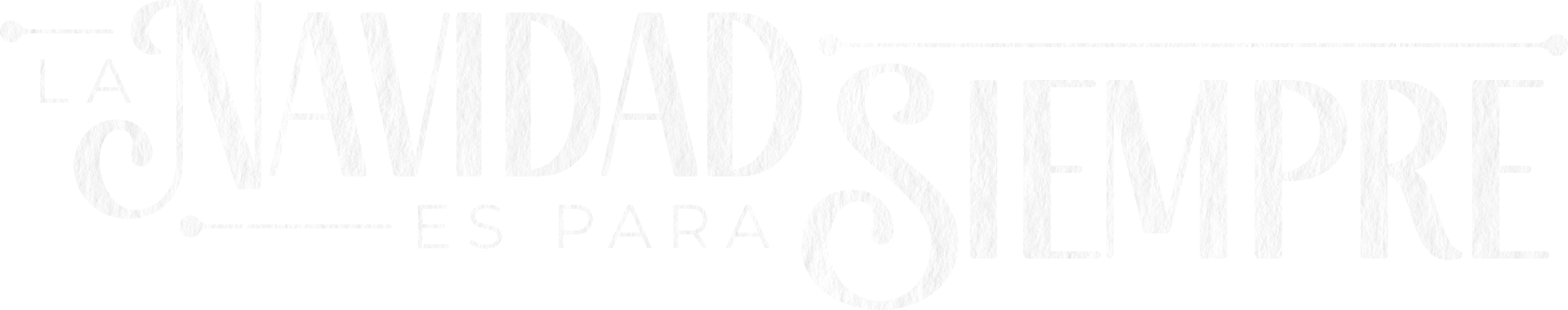 La Navidad es para Siempre Logo